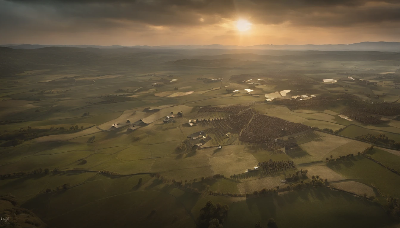 A map,The main places of battle in the First World War are marked。There are many small flags on the map,Each flag represents a country or an army。This map can help viewers better understand the scale and impact of the war。