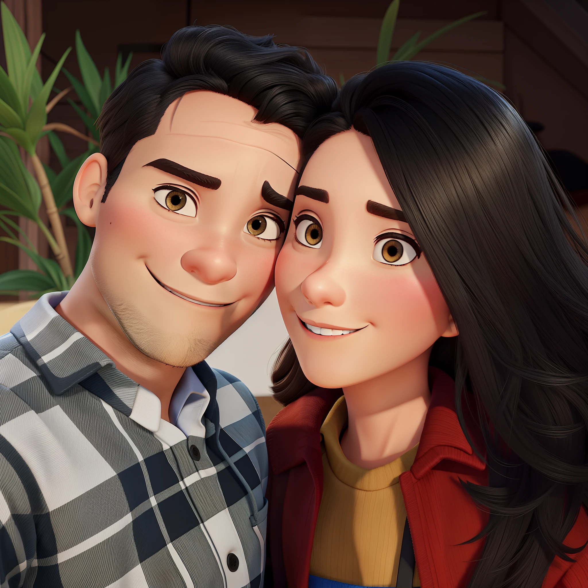 Estilo Pixar, alta qualidade