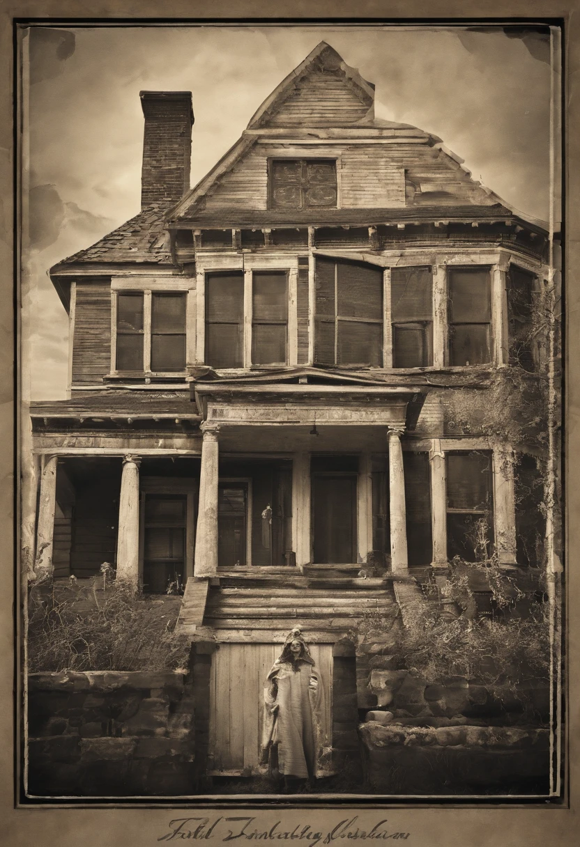 big house, halloween, ghost, spell, lich