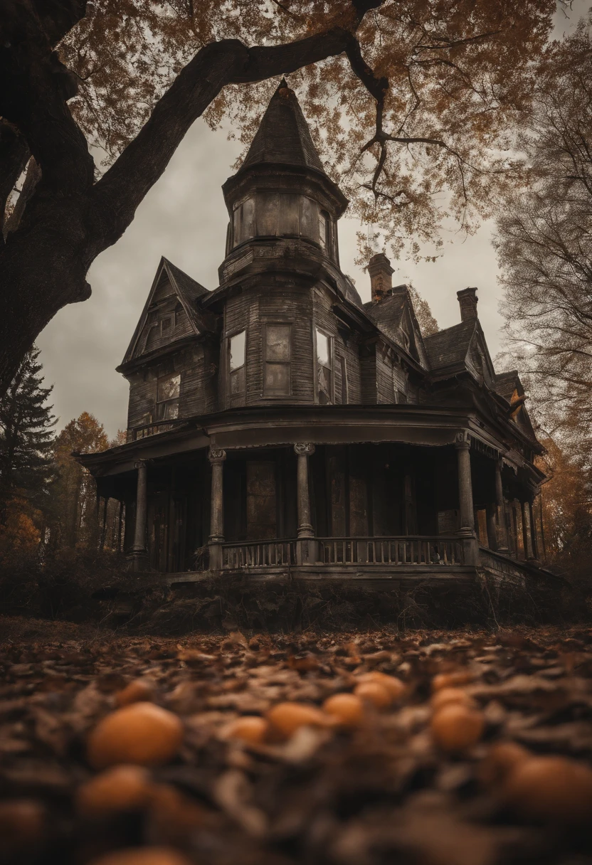 big house, halloween, ghost, spell, lich