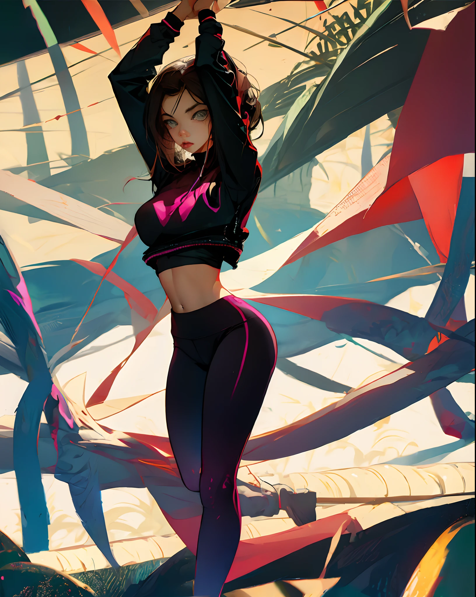 Yoga pants woman