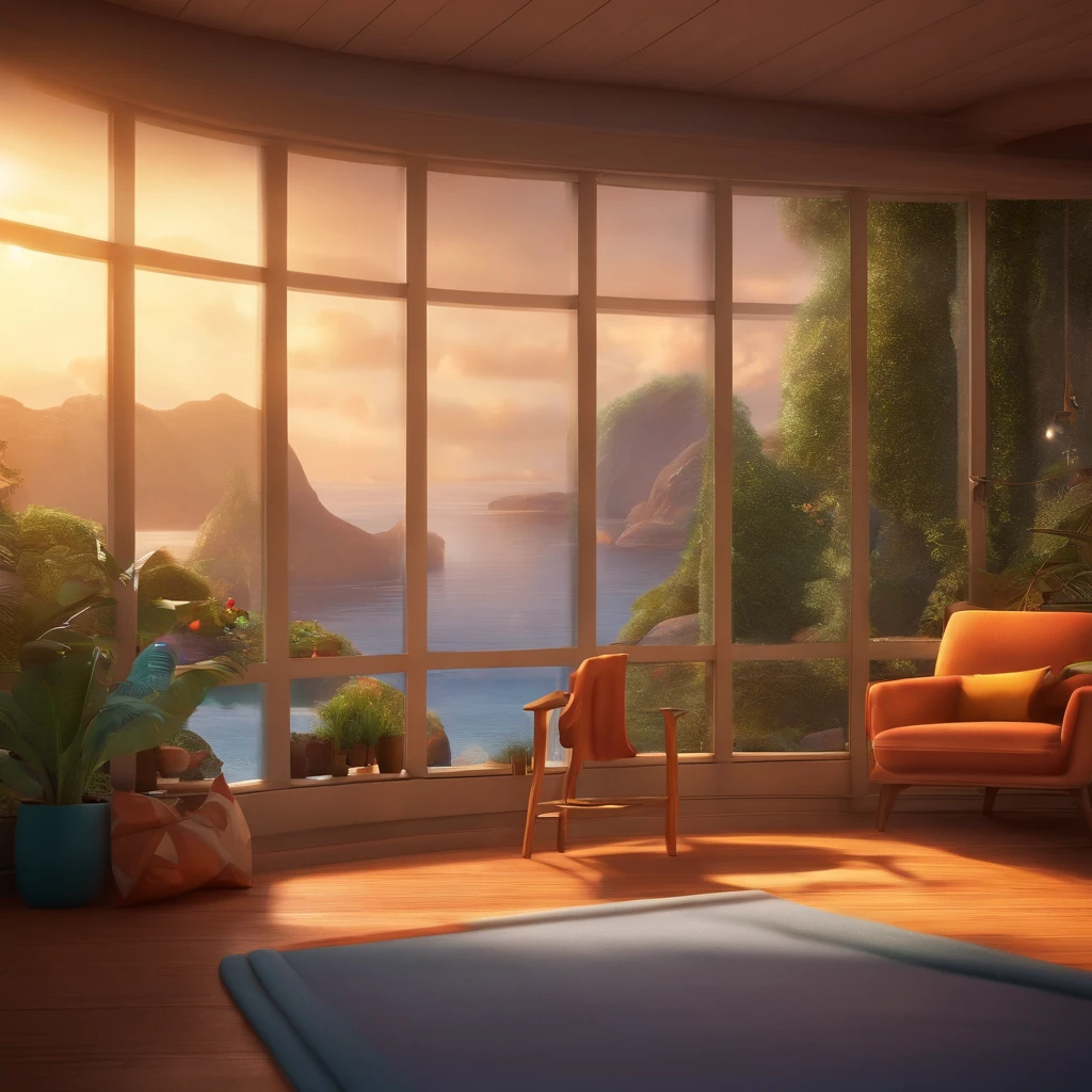 fundo branco, pixar desenhos animados 3D, homem lendo um livro, ::estilo pixar cartoon
