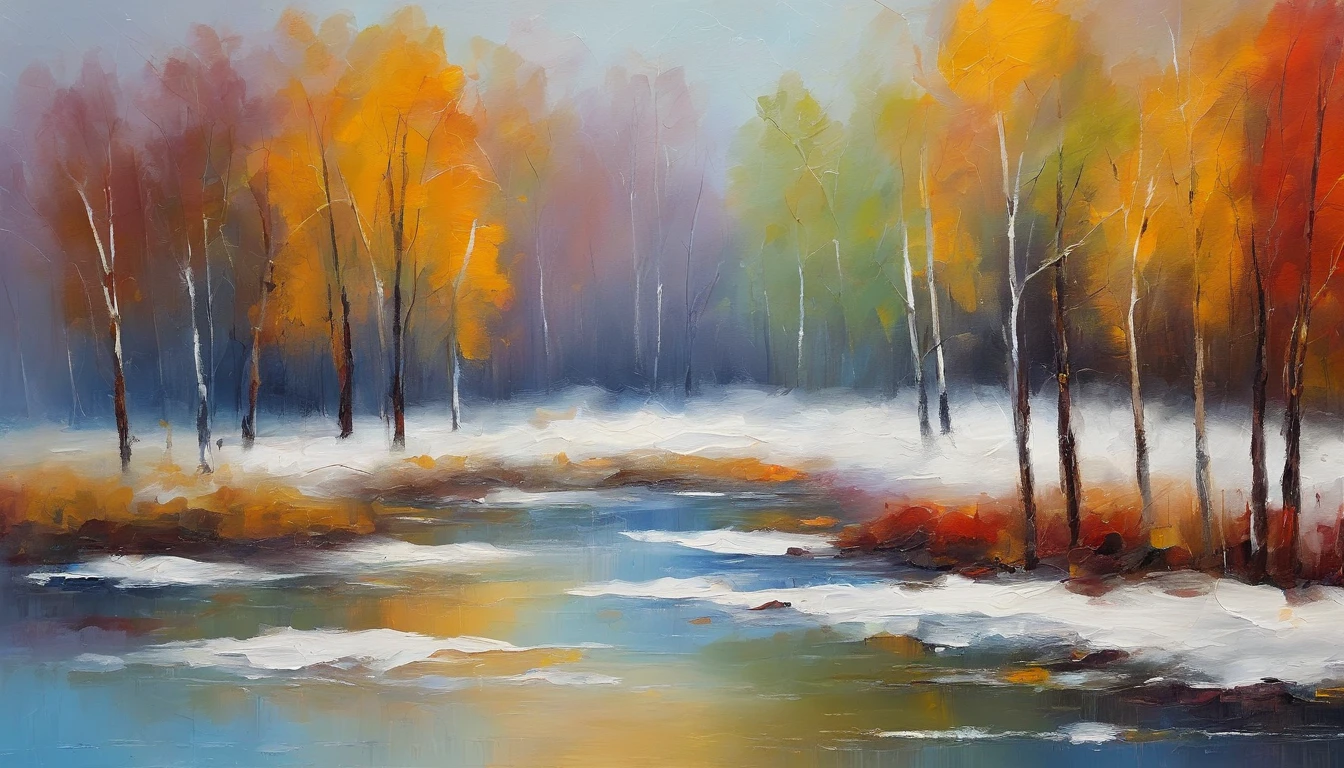 The Arrival of Winter,silence,Dignified air