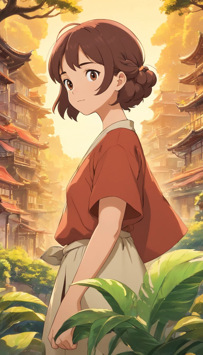 qualidade de imagem do filme,Animation by Hayao Miyazaki,Miyazaki animation style,Hayao Miyazaki animated film,Filmes 3D,China-style,joias de ouro elaboradas,Anel de ouro amarelo,colar de ouro,liquid chocolate,Algumas barras de chocolate,Revestimento plano,4k,retro,illustration,Livros ilustrados,Multiple bodies,O Contexto Complexo,profundidade de campos,Luz alta,luz real,Traching de raias,oc renderizado,hyper-realistic,melhor qualidade,8k,Obras de mestres,super-fino,pelos pubianos detalhados,