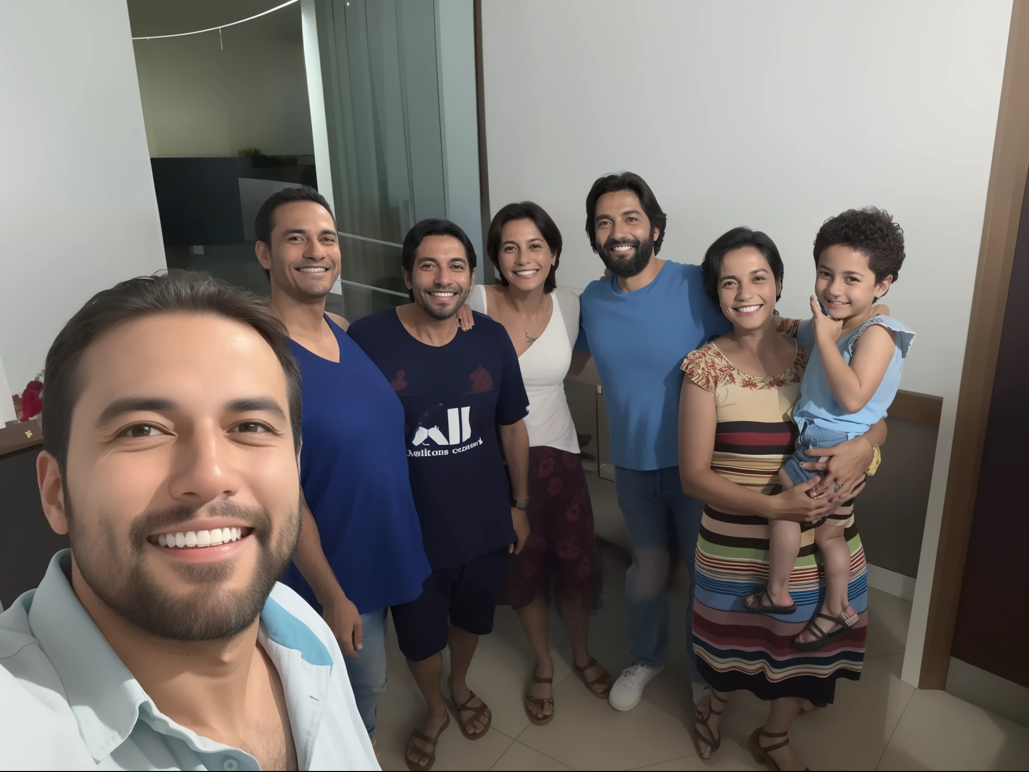 pessoas reunidas, louvando a Jesus, felizes e agradecendo