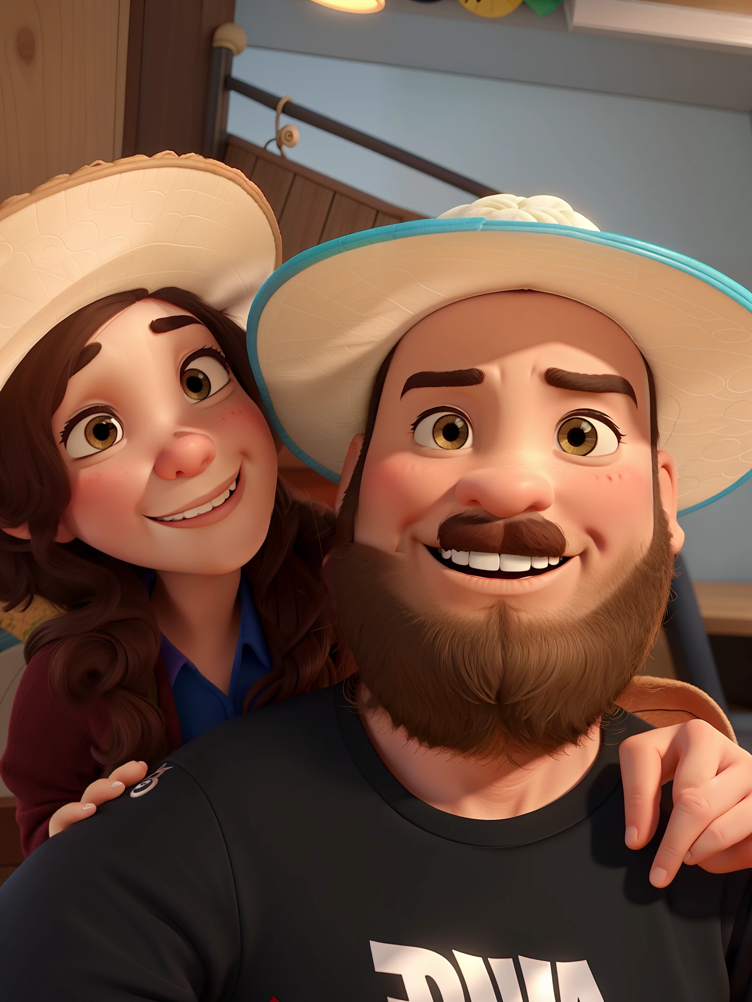 Pixar cercada por coelhos afetuosos, but heartbroken