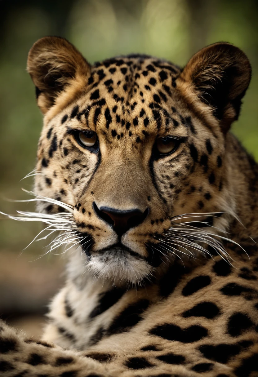 Logotipo do Arch Linux com manchas de leopardo