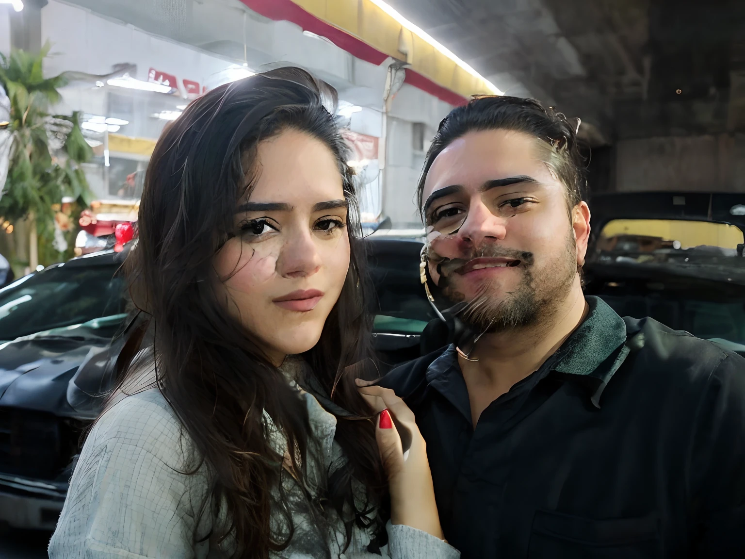 There's a man and a woman next to a car, Directed by: Nandor Soldier, Casal feliz, Directed by: Felipe Seade, In Sao Paulo, Directed by: Daniel Lieske, Directed by: Luis Miranda, Directed by: Willian Murai, São Paulo, Postagem no Reddit, by Antonio Parreiras, Directed by: Samuel Silva, Directed by: David Ruby