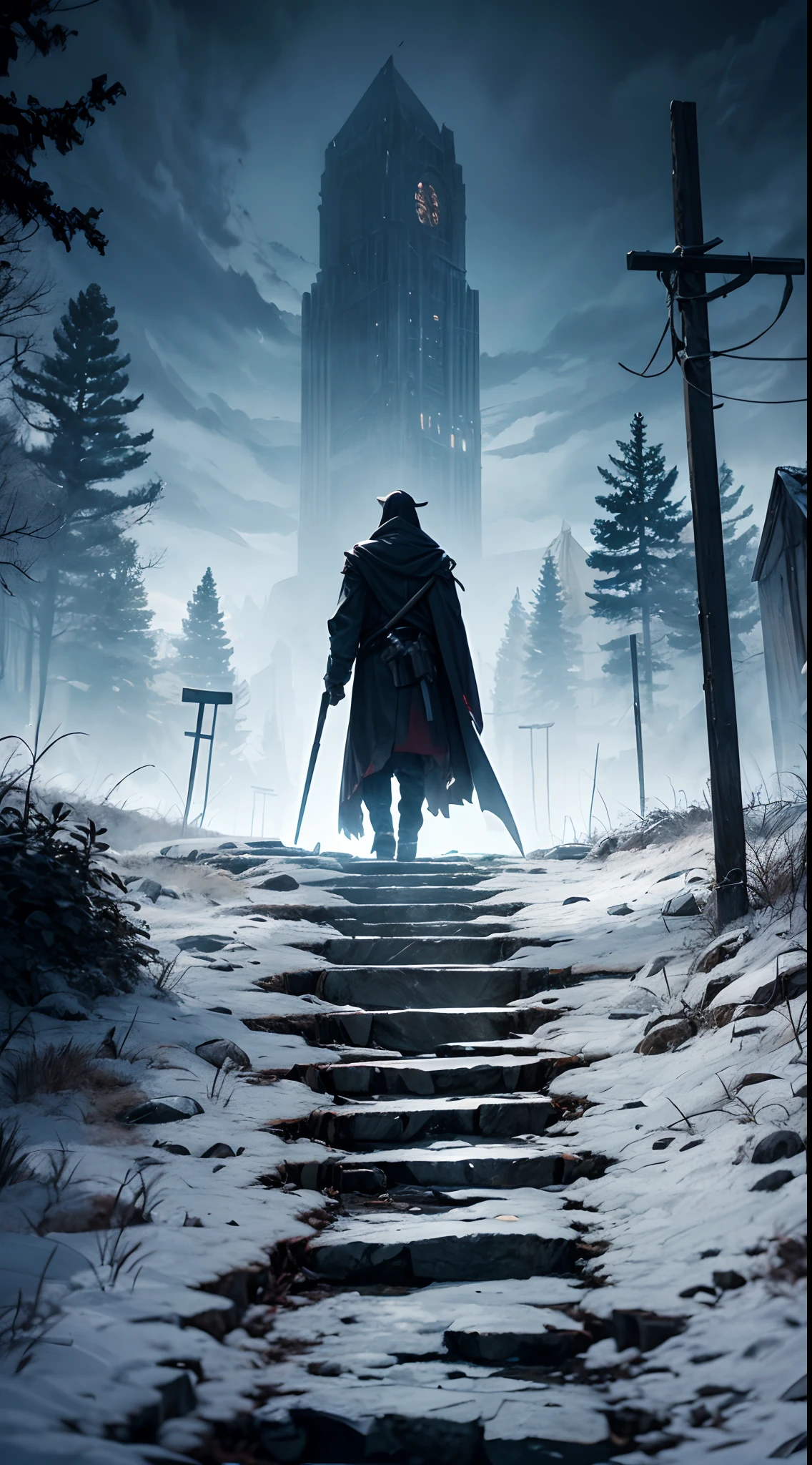 In this creepy dark fantasy world, evil souls reign supreme, their corrupted influence casting a perpetual shadow over the land. As a lone survivor, you must navigate the treacherous landscape, where every step could lead to your demise. How will you use your cunning and resourcefulness to outwit the malevolent forces that seek to claim your soul