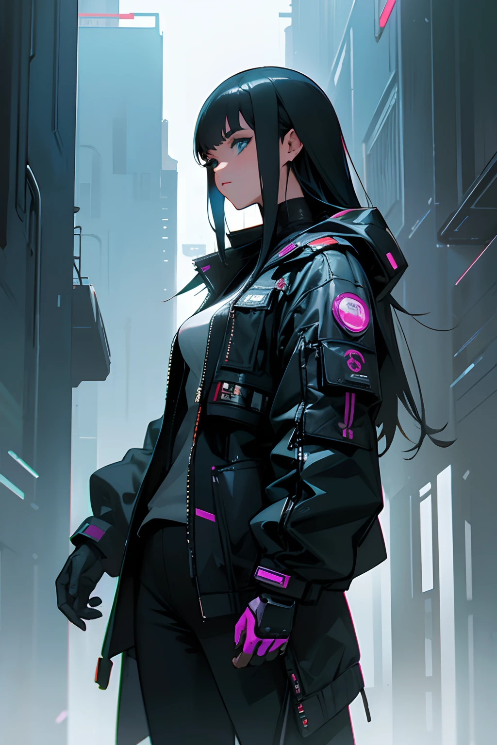 Cyberpunk, futuristic, clean, smooth