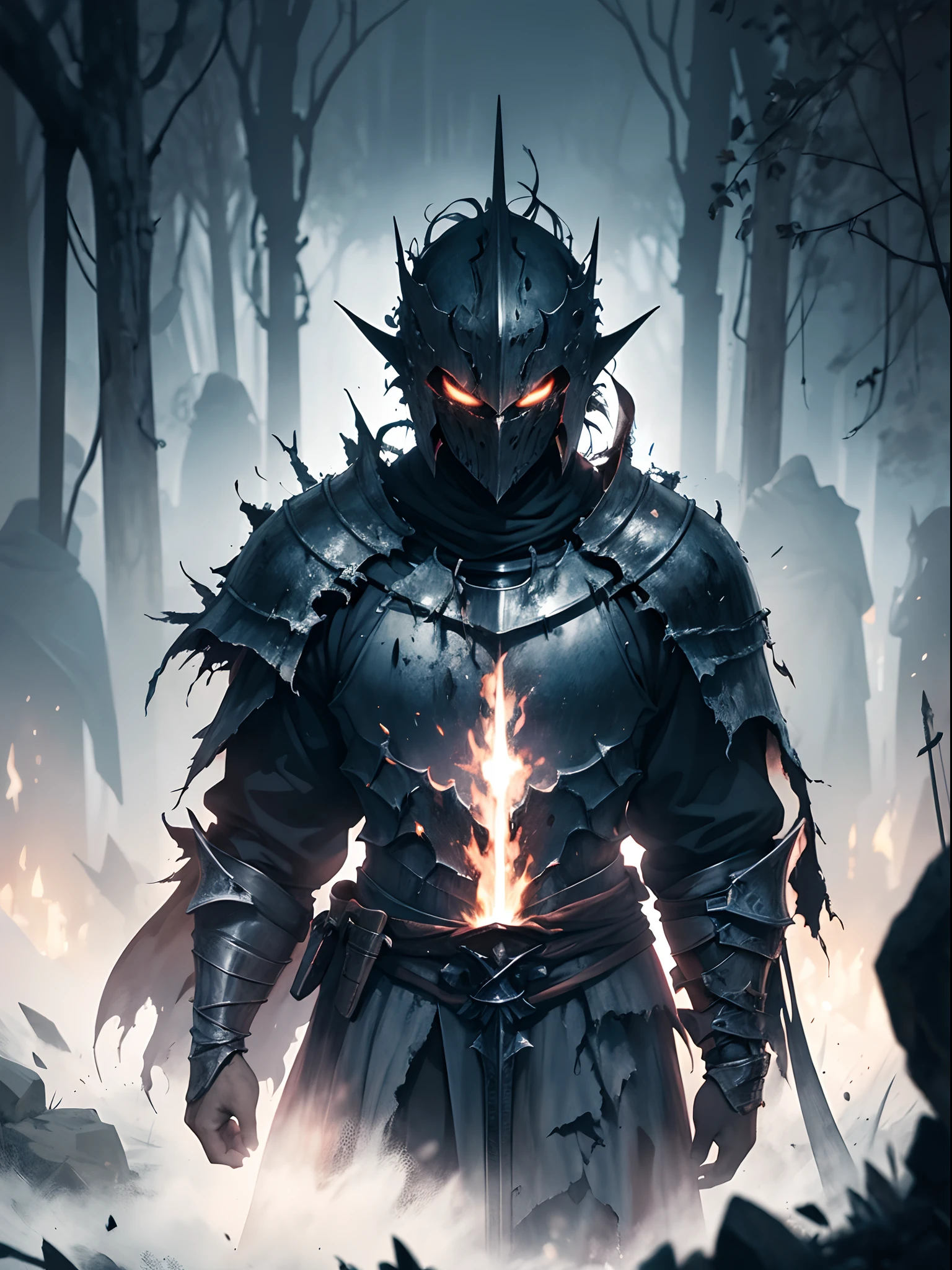 In the unforgiving world of Dark Souls, a lone knight finds themselves face to face with a legion of evil spirits. Bound by a cursed fate, the knight must navigate treacherous landscapes and engage in intense battles to cleanse the realm of darkness. How does the knight’s unwavering determination and unwavering loyalty to their duty fuel their fight against the relentless forces of evil?