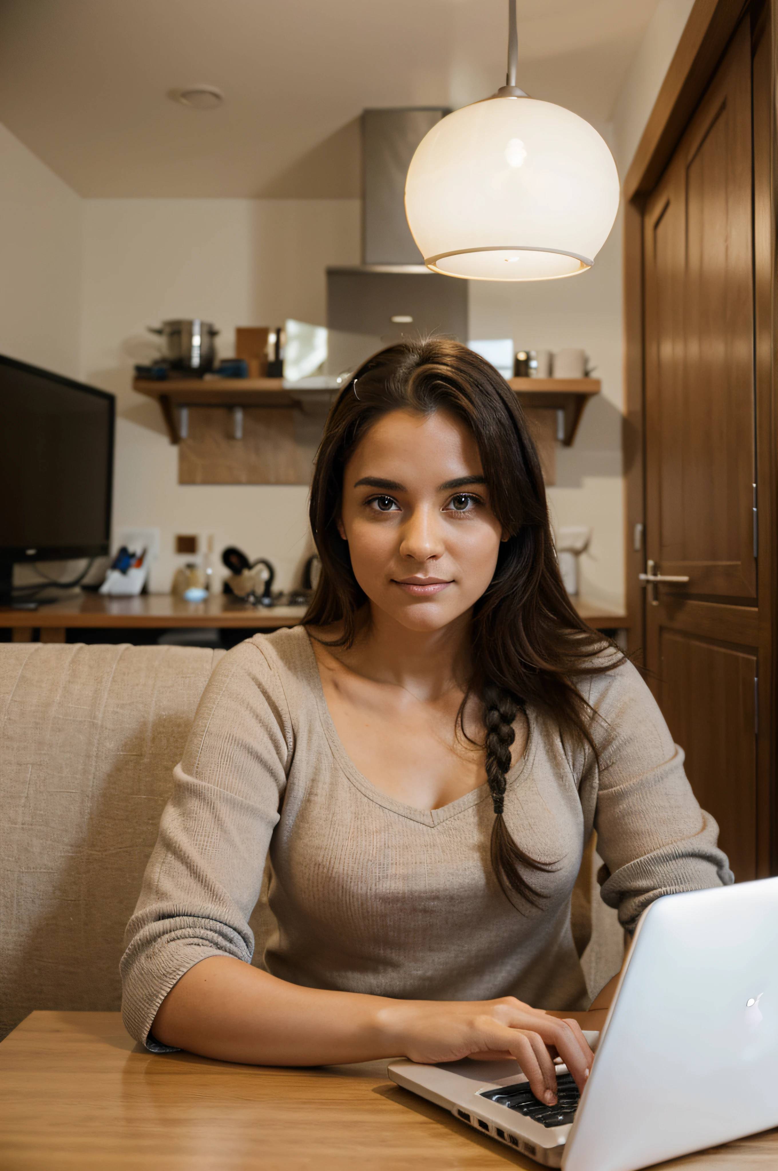 Photos of people learning online or taking part in remote lessons.