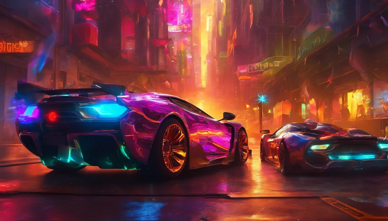 racetrack, sports car, cars racing on racetrack, laguna seca, colored ink Mikhail Garmash, Louis Jover, Victor Cheleg, Damien Hirst, Ivan Aizovsky, Claude Joseph Vernet, broken glass effect, no background, amazing, something that doesn’t even exist, mythical creature, energy, molecular, textures, shimmering and luminescent colors, breathtaking beauty, pure perfection, divine presence, unforgettable, impressive, three-dimensional light, auras, rays, vibrant colors,, Broken Glass effect, no background, stunning, something that even doesn't exist, mythical being, energy, molecular, textures, iridescent and luminescent scales, breathtaking beauty, pure perfection, divine presence, unforgettable, impressive, breathtaking beauty, Volumetric light, auras, rays, vivid colors reflects