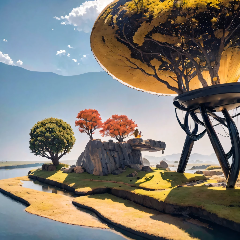 Mars Mo River alluvial plain hot air balloon rift area,Rock Sugar, Onyx, Nuclear Power Command, Hot Air Balloon Helicopter, Platinum Cruiser, Yew, Red Marble, Glow Gunboat, Hot Air Balloon Space Station 1:3 Models,mid day,Cyberpunk hot air balloon art,Rembrandt light,Detail depiction of a hot air balloon,macro shot,surface reflection,Hot air balloon in HD detail,Dingdall effect,Light and shadow intensification,The light shines,particle fx,3D modeling hot air balloon,Surface reflected light,detail-rich,Onyx crewneck gunboat hot air balloon