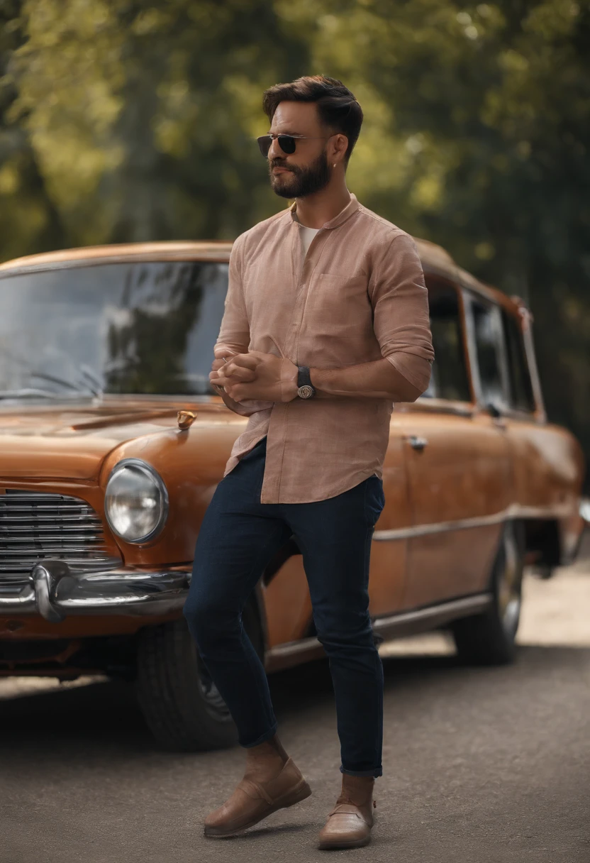 Personaje de dibujos animados de un hombre con gafas negras y una camisa azul, animation character, stylized character, Rendering animation styles, 3D estilizado, Arnold Maya render, 3D render estilizado, Toon renderizar keyshot, Personaje 3D, Personaje 3D, Renderizado 3D estilizado, Renderizado de 3 caracteres D, Personaje de dibujos animados, Personaje de primer plano, Pose del personaje, (estilo pixar) (Pieza maestra:1.2) (Bokeh) (La mejor calidad) (Piel detallada) (Textura detallada) (8k) (arcilla) (cinematic lighting) (foco nítido