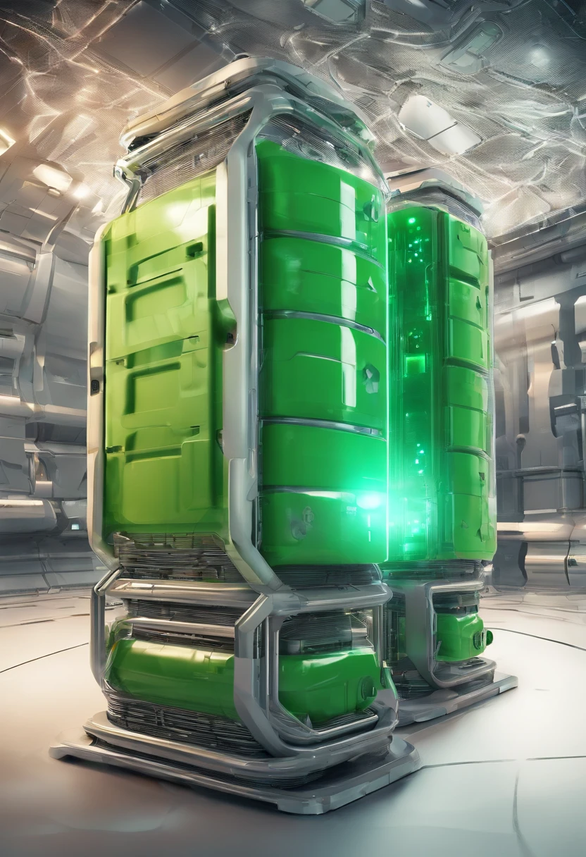 Green energy storage battery