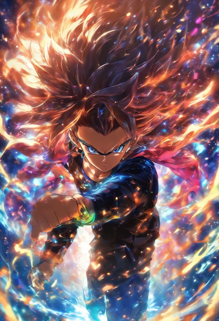 master part, anime, best quality, 2Outros, par, maduro, adulto, height difference, moda diferente, cor diferente, roupas casuais, mangas compridas, sorrir, Feliz, amor, Vento agitado, blue skies, homem de cabelos compridos, homem de cabelo castanho claro, mulher de cabelo preto, mulher de cabelo preto