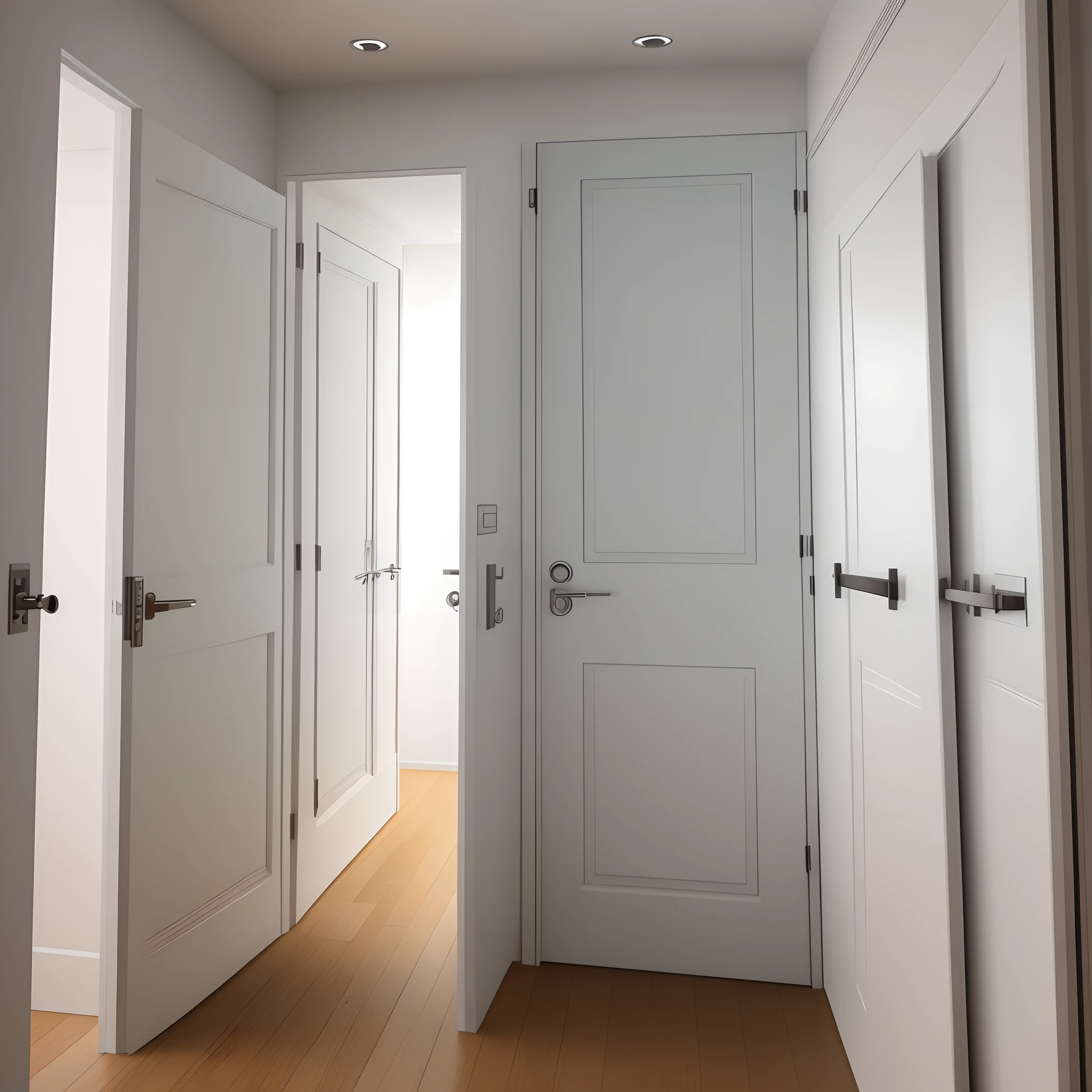 White Room Three-way door