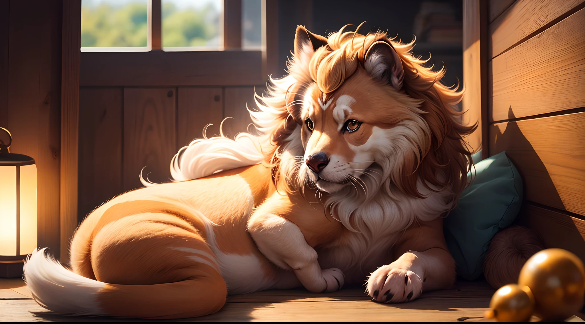 Coelho peludo