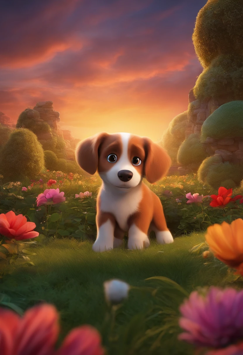 Um filme inspirado na Disney Pixar (cachorro muito fofo )