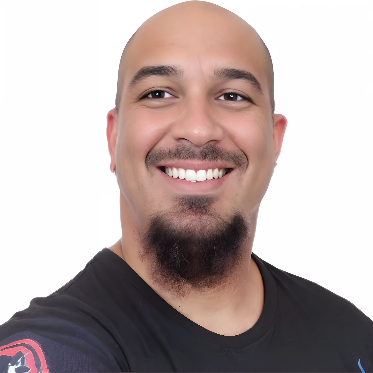 Homem sorridente com barba e camisa preta com uma camisa preta, Joel Torres, david rios ferreira, Cristiano Orrillo, David Villegas, joe alves, andrew gonzalez, foto headshot, Alex Miranda, Brian Pulido, Tiago Zapata, Alex Flores, foto de perfil headshot, danilo torres, José Moncada, andres rios, Dan dos Santos, Jonathan Winterhart