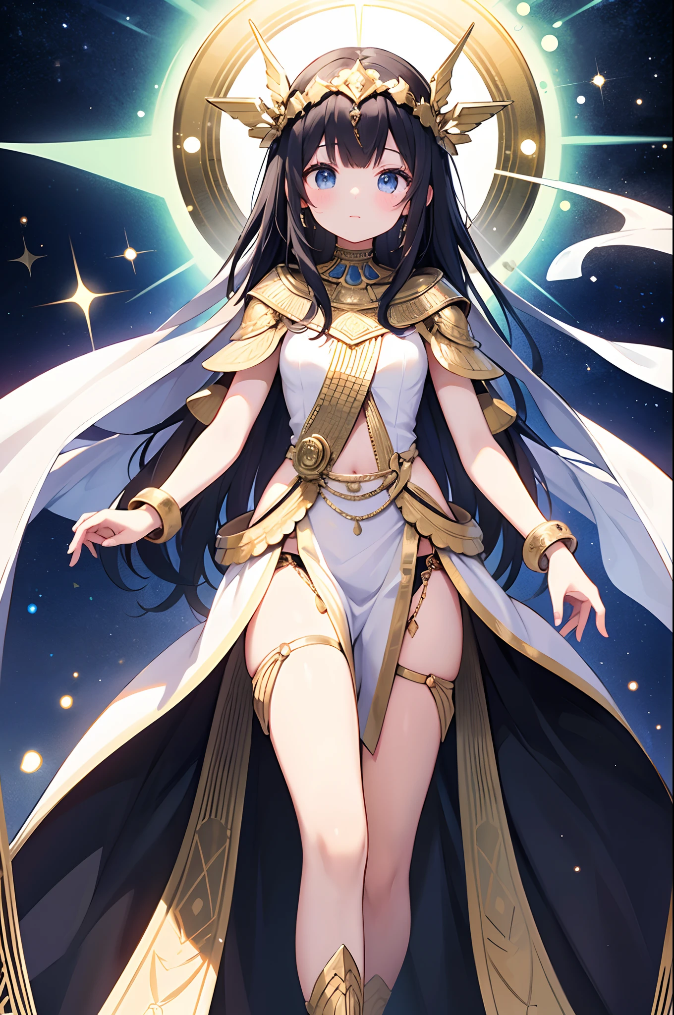 (Masterpiece)、(top-quality)、((ultra-detailliert))、(Super delicate)、Egyptian mythology、Pastet God、mystical、Fantastical