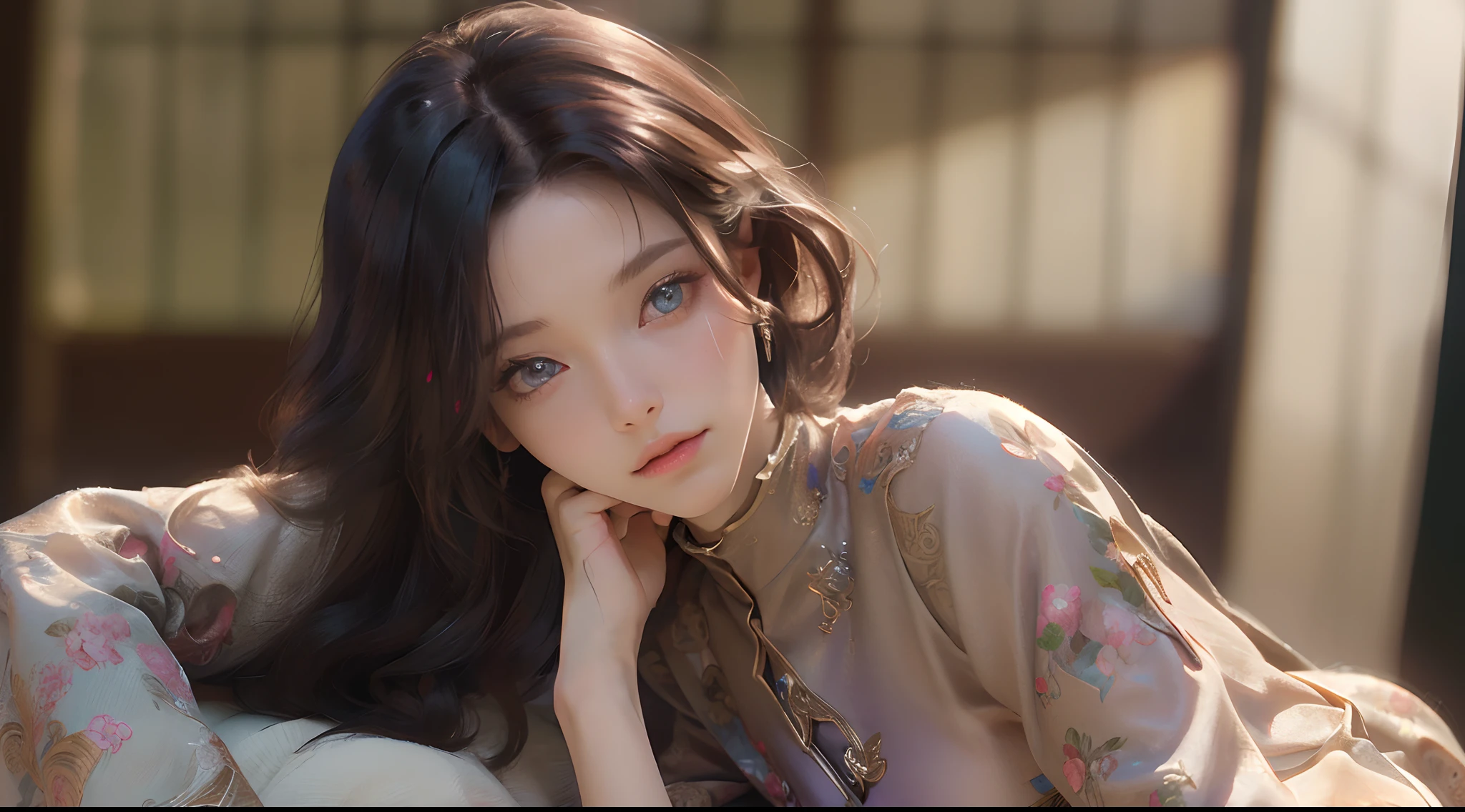 (best quality,4k,8k,highres,masterpiece:1.2), ultra-detailed, (realistic,photorealistic,photo-realistic:1.37), (beautiful detailed eyes, beautiful detailed lips, extremely detailed eyes and face, long eyelashes), studio lighting,physically-based rendering,vivid colors, wizard, silk dress