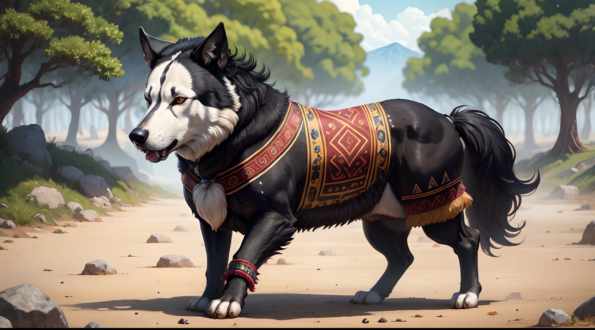 Lobo Negro tribal