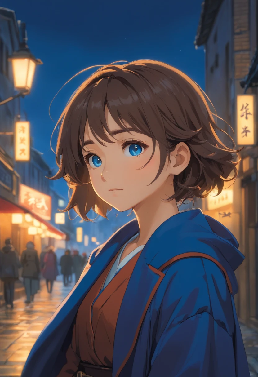 (Estilo Steve McCurry), Uma velha japonesa, enrugado, tristes e sem-teto ((wearing a blue wool coat)), (melancolia), 1Mulher, sozinho, cabelo preto liso e penteado, rosto muito detalhado, Olhos bonitos, [rechonchudo], 可爱, com olhos brilhantes, olhos tristes, amargo, (Rembrandt Lighting), Lente Zeiss, ultra realistic, (pele altamente detalhada: 1.2), 8k UHD, DSLR, Dramatic renal light,  alta qualidade, Fujifilm XT3,
