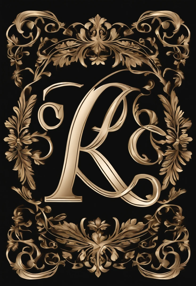 Design a stylish monogram using the initials "LC" (Legally Chic) in a cursive or elegant font. Surround it with ornate, chic elements to give it a fashion-forward feel.