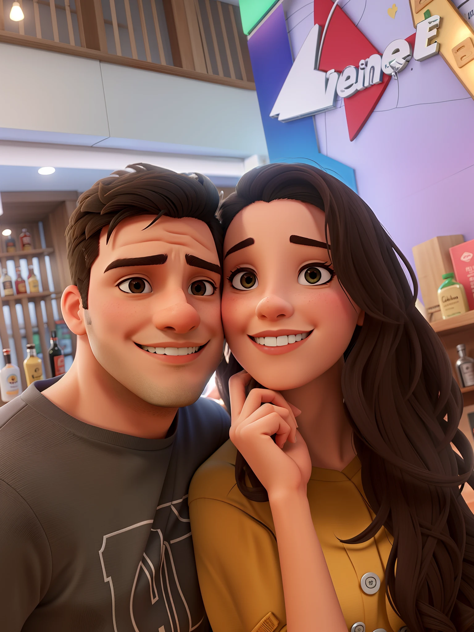 Casal de 28 anos  jovem,  afeminado,tons de pele escuro, morenos, olhos quase semiabertos castanhos