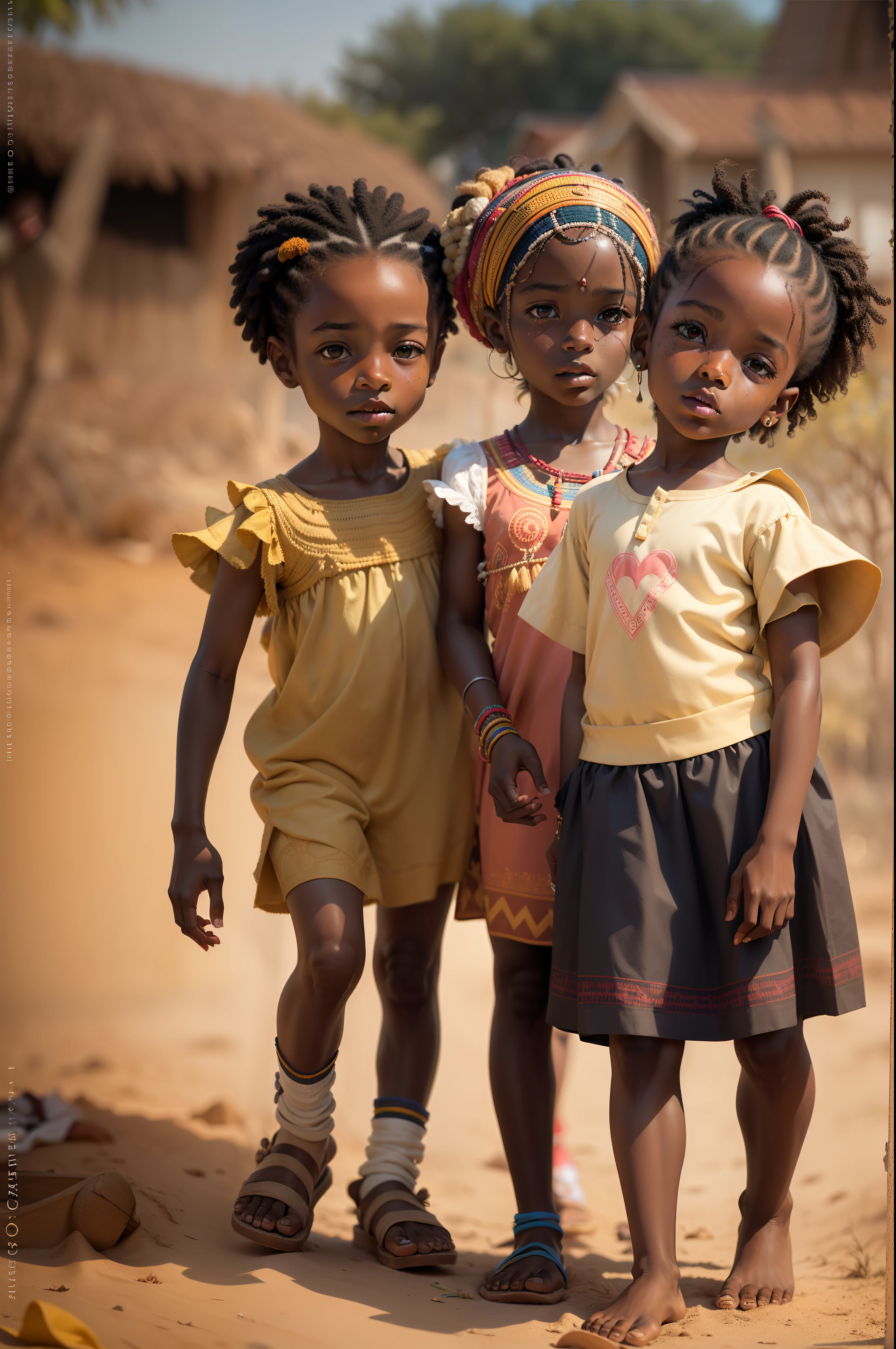 African kid smiling