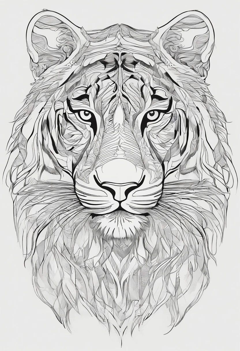 tigre, asiatic, rugindo