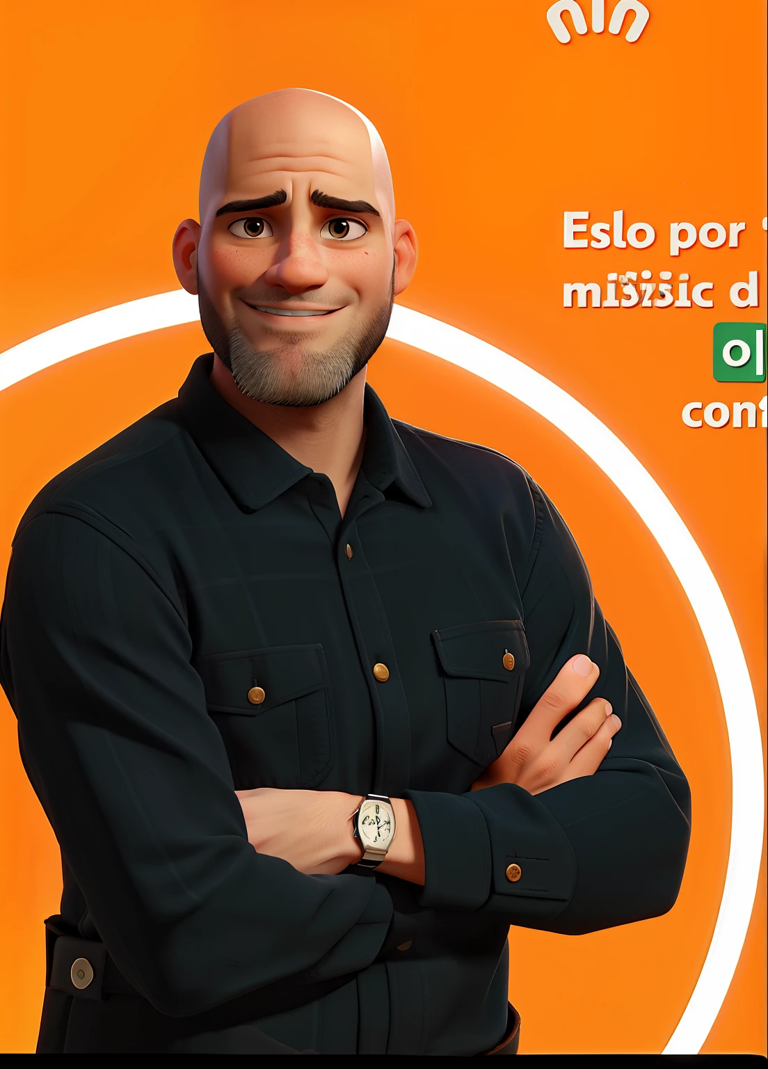 Bald, man, brazilian