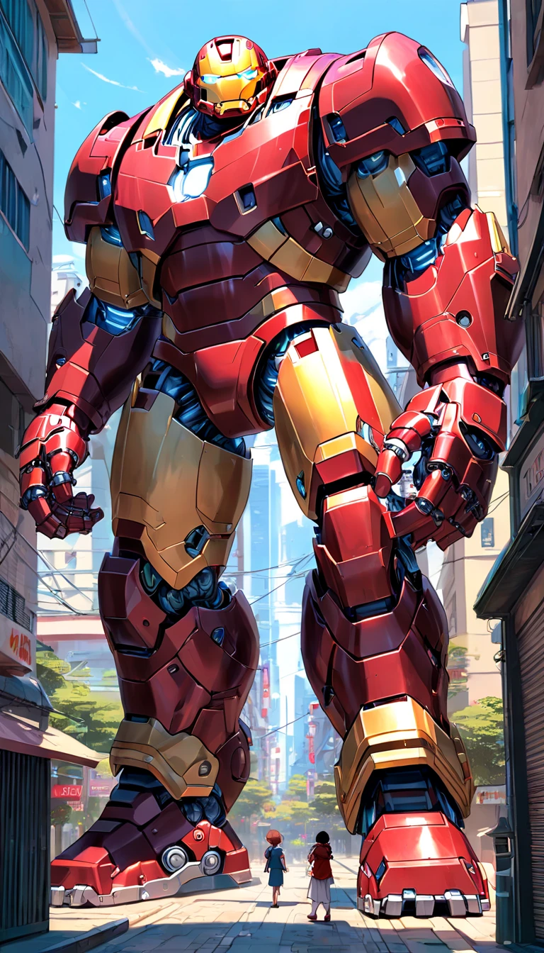 (((Hulkbuster-inspired giant man robotic mecca, cor branca: 1.5))) (estilo de brinquedo da caixa cega:1.2), (tiro de corpo inteiro), A cute transparent robot cat on the street, Mech transparente, glasses:1.2, Cyberpunk, brilho sonhador, luminous neon lights, limpo, fundo branco, (global ilumination, Traching de raias, HDR, unreal render, Reasonable design, High detail, piece of master, best quality, hiper HD, Cinematic lighting)