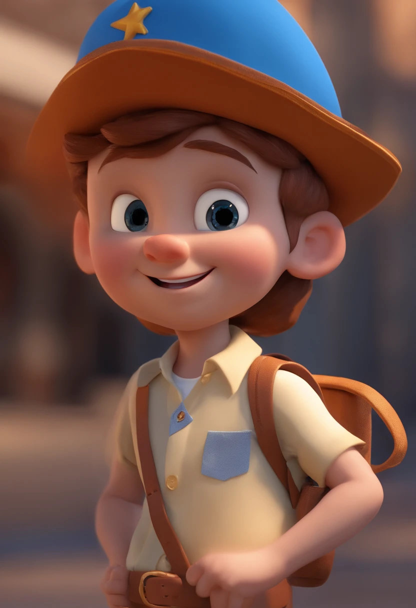 personagem dos desenhos animados de um homem, de camisa azul, segurando um microfone, animation character, Caractere estilizado, animation style rendering, 3D estilizado, Arnold Maya render, 3 d render stylized, toon render keyshot, Personagem 3D, Personagem 3D, 3d rendering stylized, 3 d character render, personagem de desenho animado, Personagem de close up, Pose de personagem,  (Estilo Pixar) (master part:1.2) (Bokeh) (best quality) (pele detalhada) (textura detalhada) (8k) (argila) (Cinematic lighting) (foco nítido