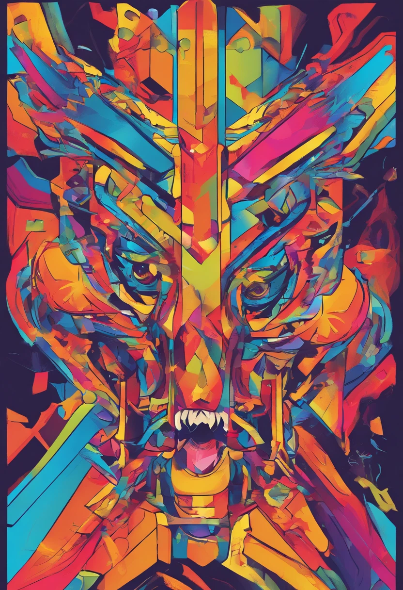 monster cuboid horror