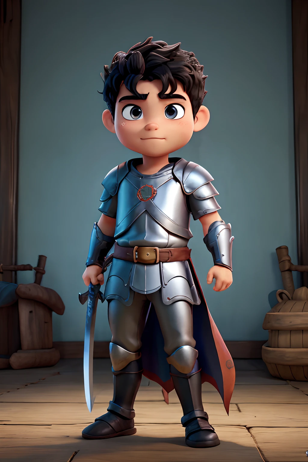 Furioso, corpo inteiro, espada dragonslayer, armadura, Disney, fofo, disco Rigido, Pixar, master part, epics, epics, dynamic lighting, papel de parede, posar arte digital da mais alta qualidade, sangue, Furioso, disney pixar style, 1st year, Guts\(berserk\), 1boy, defeated black knight armor, corpo inteiro, wears a cloak, holding a huge greatsword Dragonslayer, cute, hd, masterpiece, epic, dynamic lighting, wallpaper, pose highest quality digital art, blood in sword, berserk,