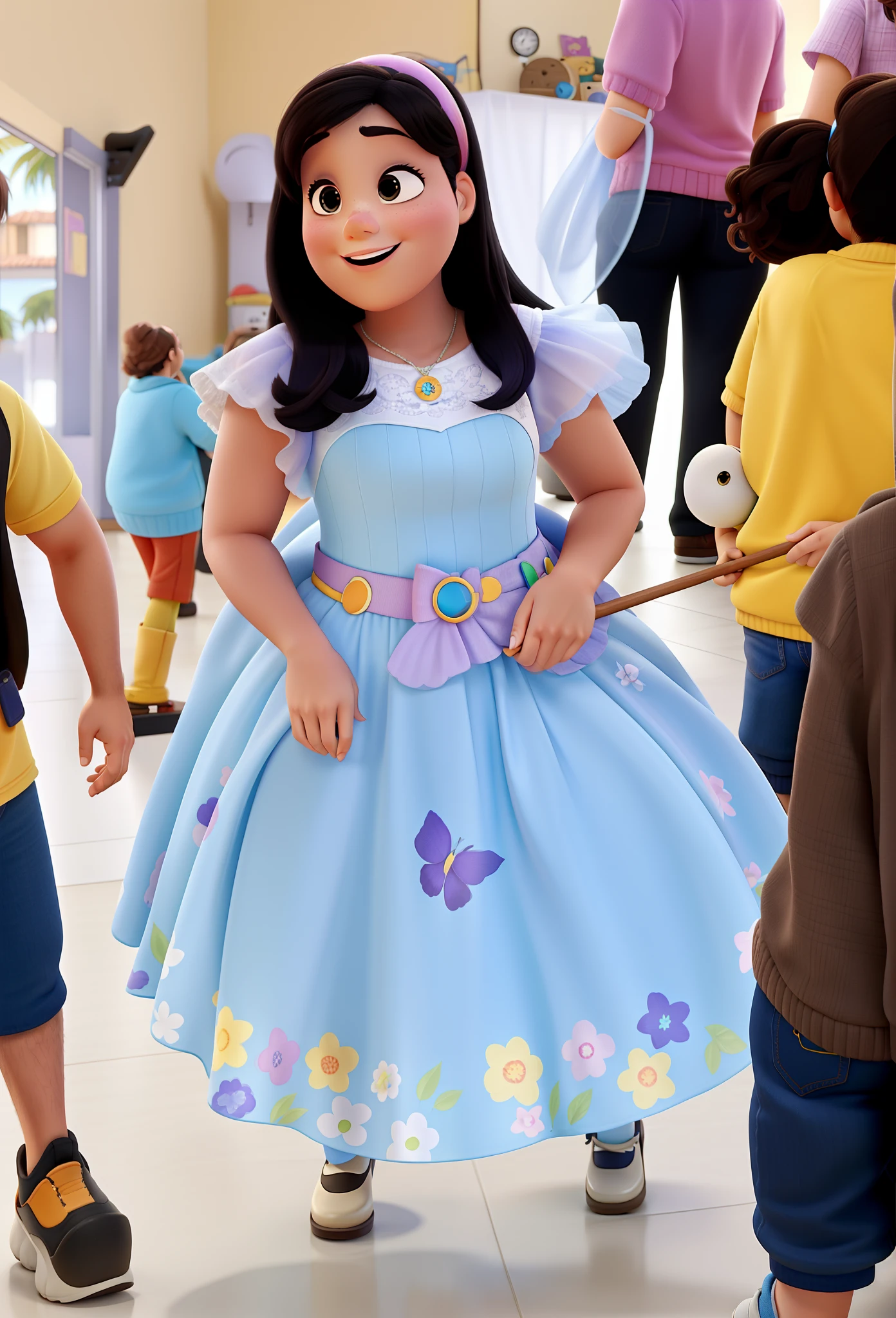 Estilo Pixar, alta qualidade