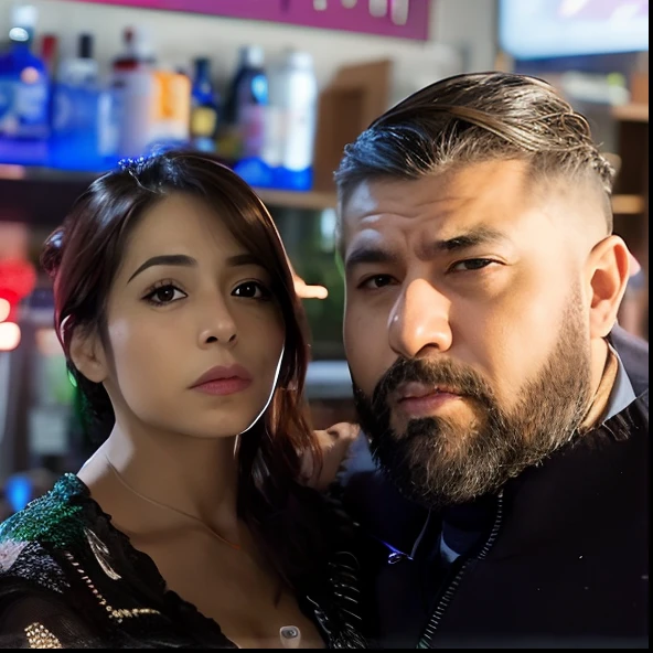 there is a man and a woman standing together in a bar, imagem de perfil, Marischa Becker, foto de perfil, instagram post, foto do perfil, Dan dos Santos, Ayahausca, Directed by: Nandor Soldier, Postagem no Reddit, Alex Yanes, foto de perfil 1024px, andrea rocha, Malika Favre, Reddit, david rios ferreira