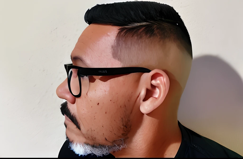 Poster no estilo Disney pixar, alta qualidade, melhor qualidade, homem sexy branco, 30 anos cabelo preto com detalhes grisalho, olhos verdes, barba preta e detalhes grisalho e sem bigode, Singing rock into a classic microphone, vestindo camiseta preta e jeans preto