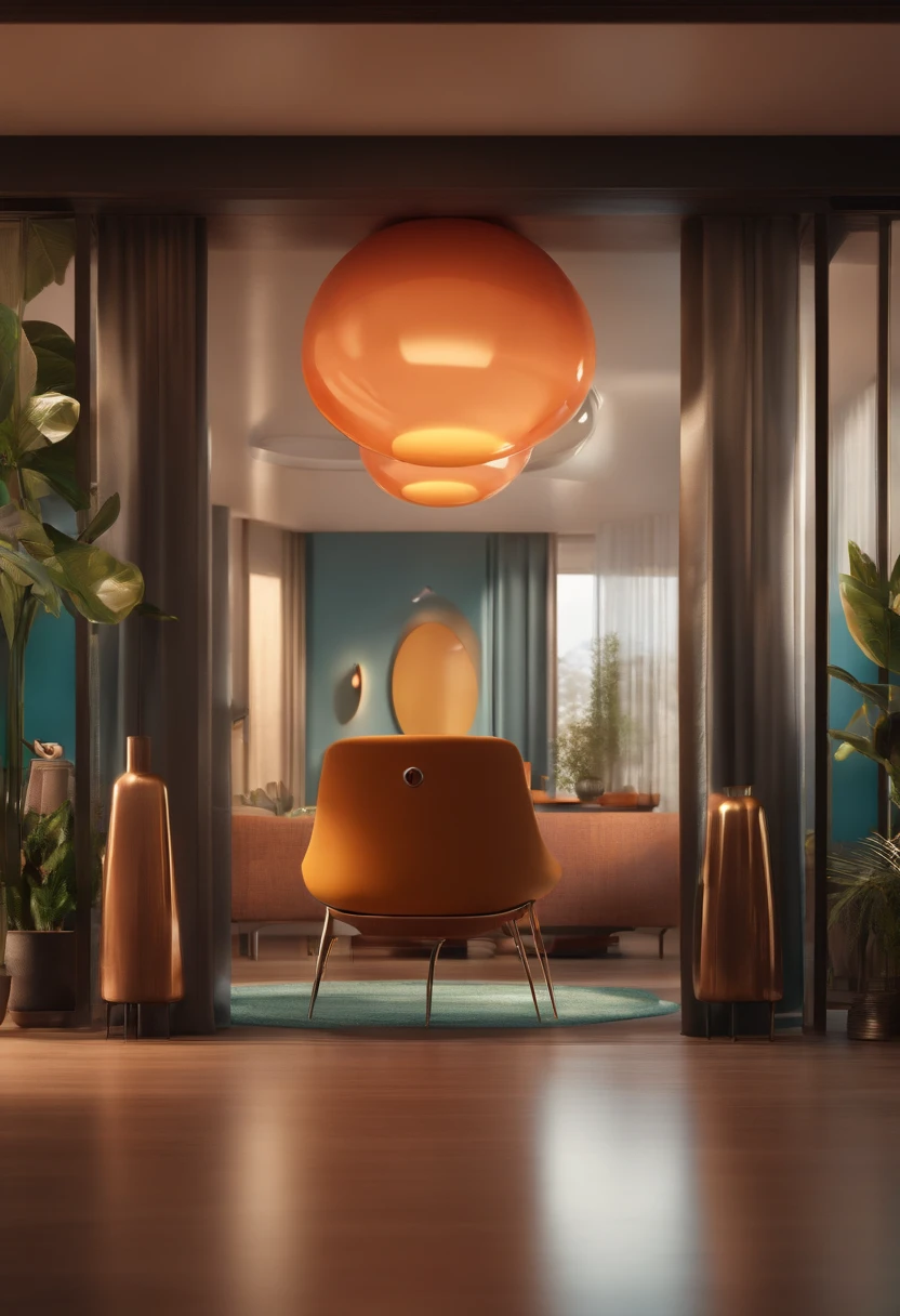 Um arquiteto de sonhos futurista, mas realista, inspired by Pixar animation, de perto. The character takes center stage with captivating facial expressions, oferecendo um toque de irrealidade.