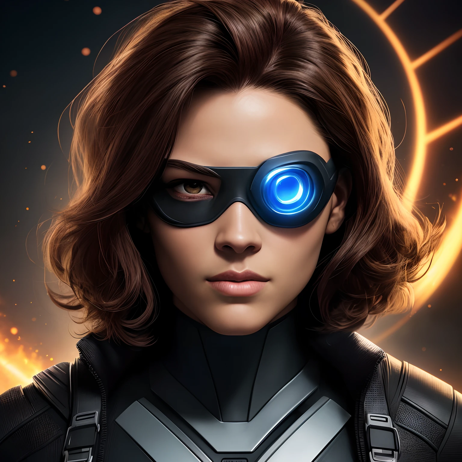 cyclops X-men ,FULL BODY.camera view against plongée, golden ratio, dark background lighting, close-up, detailed facial details, perfect face, sharpness, trend art, sharp facial details, ultra high quality, line art, high fantasy, exquisite, 4k, soft lighting 8k, dreamer --iso 100