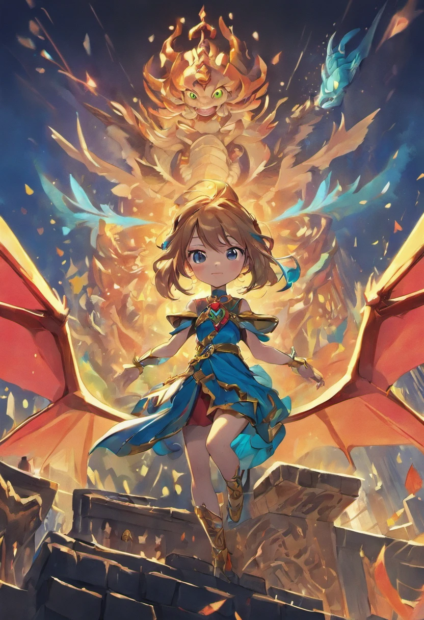 retrato da mulher, on top of a Dragon ::style cartoon, (((Front view))), Estilo Disney Pixar, Filme 3D, altamente detalhado, vivid colors (((corpo inteiro))) ::n_style realista, anime