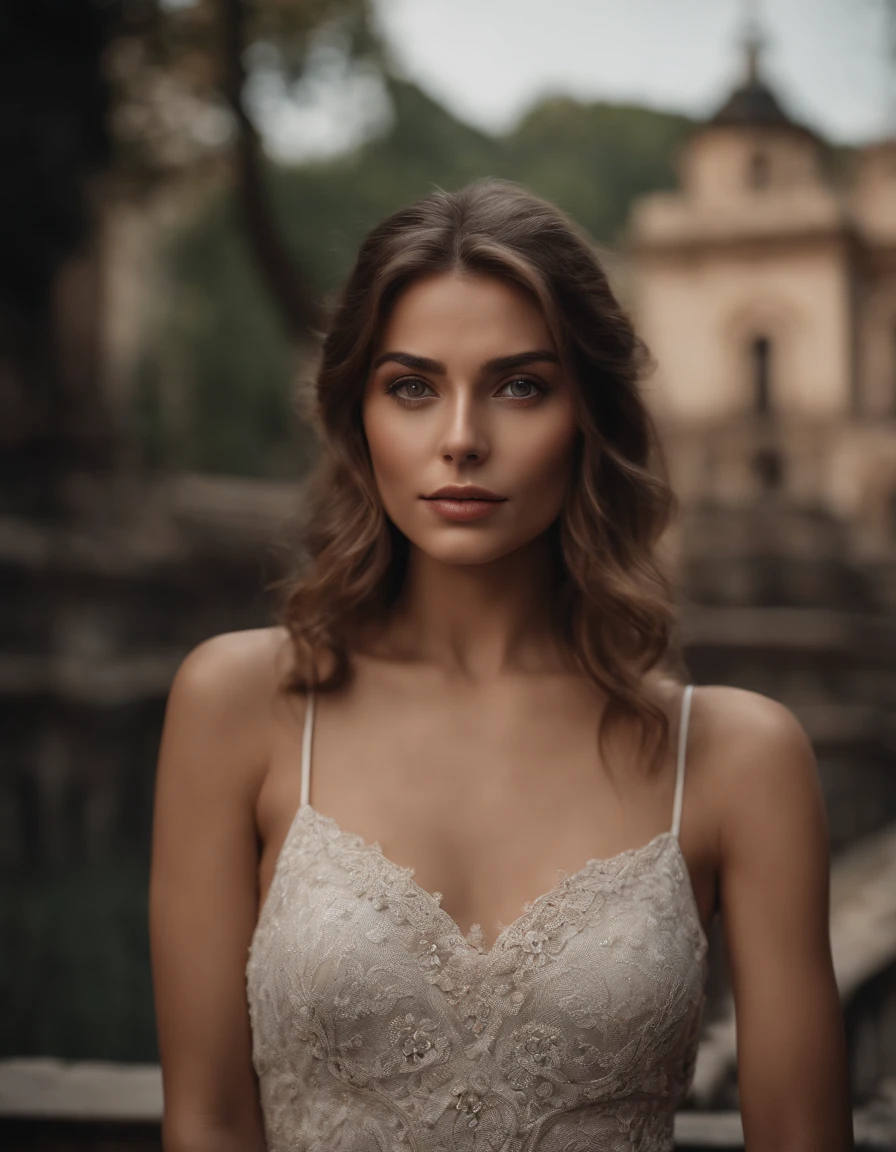 tez justa, mulher em torno de 19 anos, cabelos brancos naturais, olhos verdes distintos, vestindo lingerie branca, humida, slender and graceful, Beautiful, luz de velas em um ambiente medieval, Ultra sharp focus, tiro realista, lingerie , cores tetradicas (cicatriz:1.4), de joelhos, ola do pra cima, rosto suado, boca aberta, tongue stickout, grandes seios, vagina marcada na calcinha