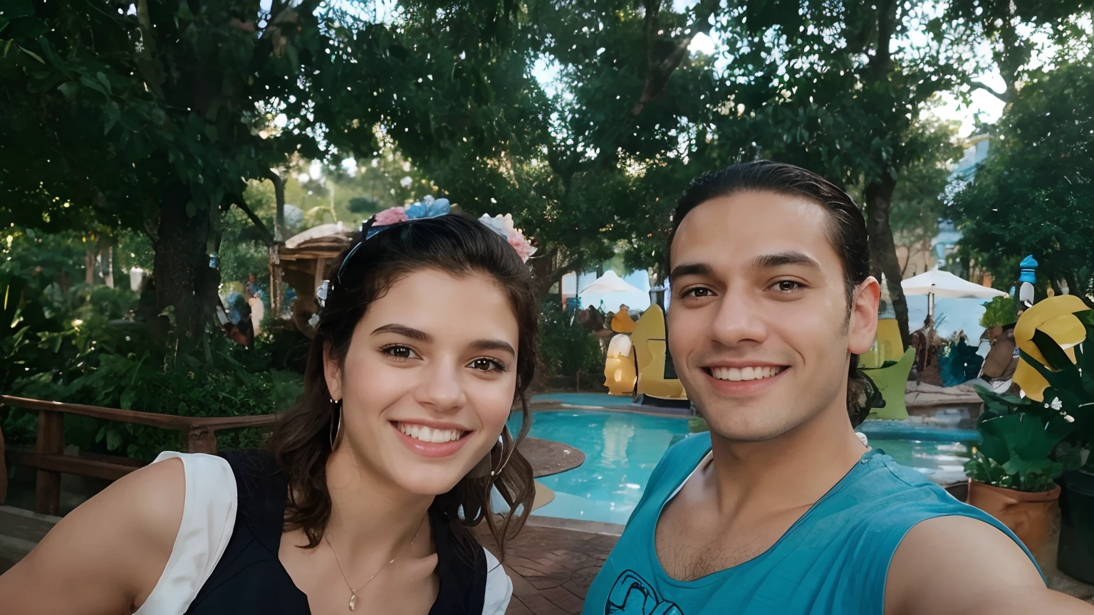 Reproduza como se fossem personagens da Disney Puxar