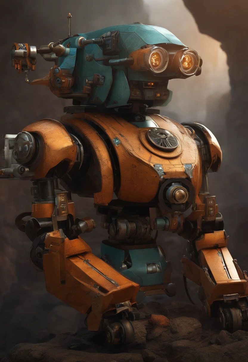 Robots Hephaestus' Anvil sci-fi fantasy robot