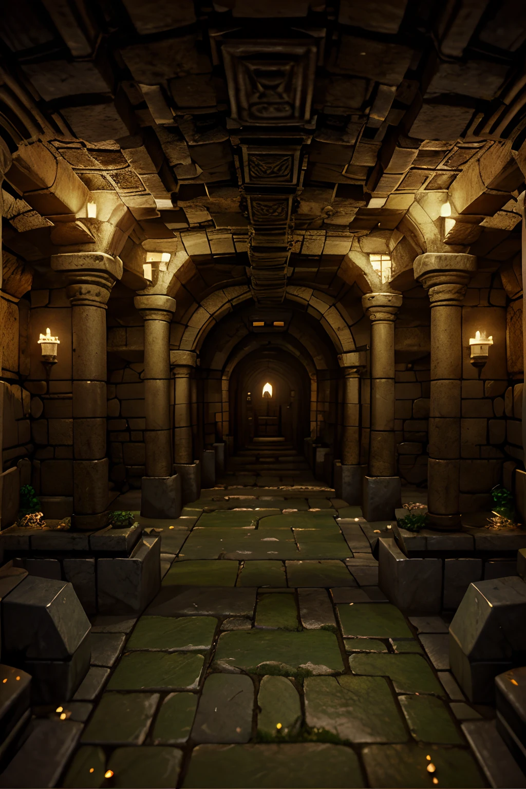 2d game with a map and a lot of items, tileset, hedgemaze, virtuosic level detail, underground cavern, ancient dungeon, cave system, maze-like, maze of streets, intricate environment - n 9, sewer background, underground room, castle in the sky style, cyber mushroom city, midgar, maze like, coloful