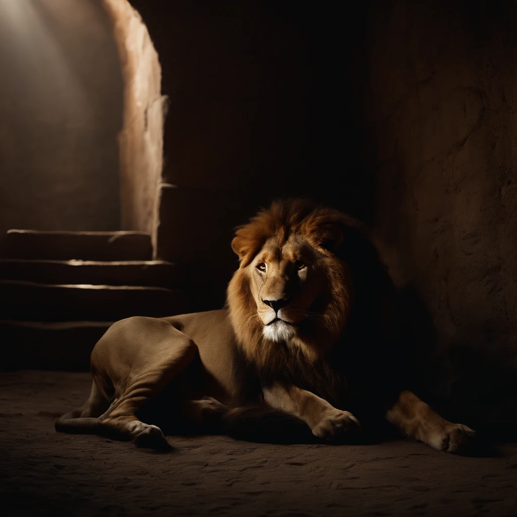 Daniel in the lion's den