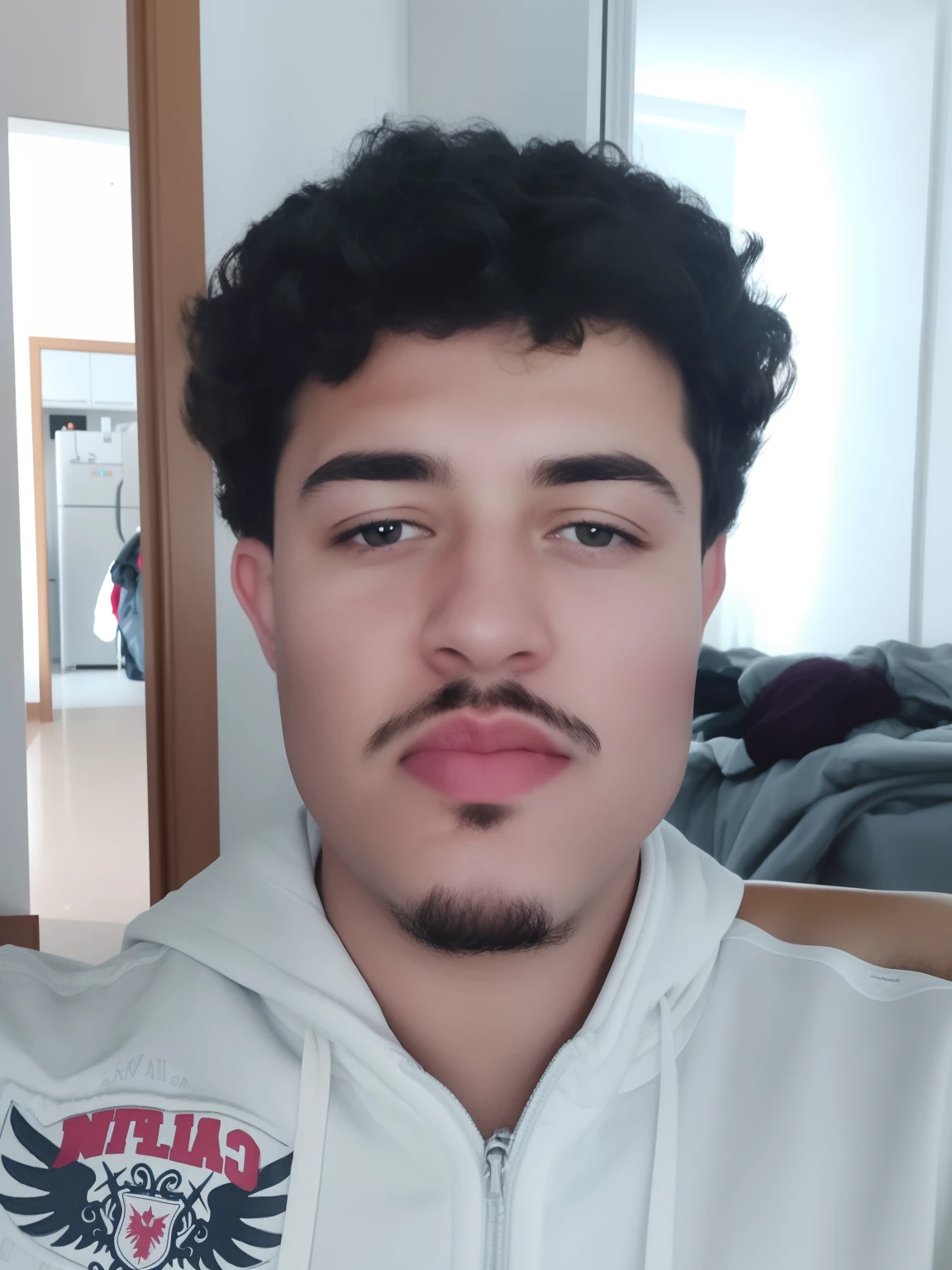 homem arafed com um cavanhaque e um bigode de cavanhaque, em torno de 1 9 anos, imagem frontal, Unibrow, Jovem espanhol, Streamer do Twitch / Jogador Ludwig, sem bigode, neckbeard, 18 anos, Condutor de Ene, Alex, 3/4 perfil, taken in the early 2020s, 1 6 anos